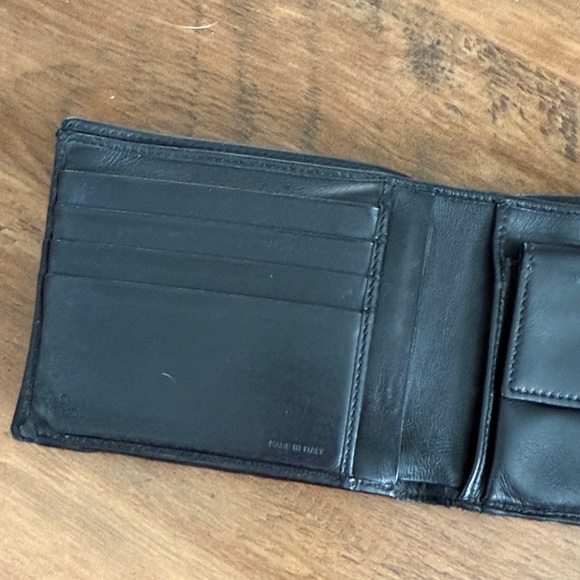 ** FENDI ** zucca canvas Elegant Black Men's Bifold Wallet - Picture 5 of 15